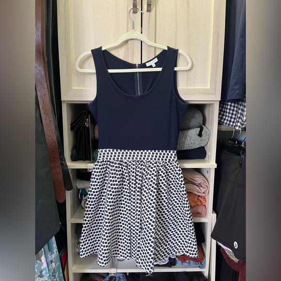 Francesca’s Navy Blue Dress - Picture 3 of 4